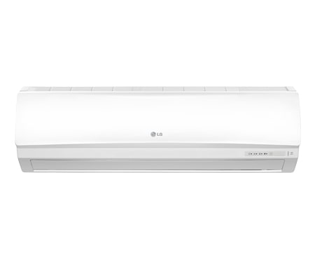 Vista frontal de Split LG Hi Wall Smile 12.000 BTU/h TS-C122TNW5