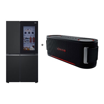 Geladeira Smart LG Frost Free Inverter 647L Side by Side Black