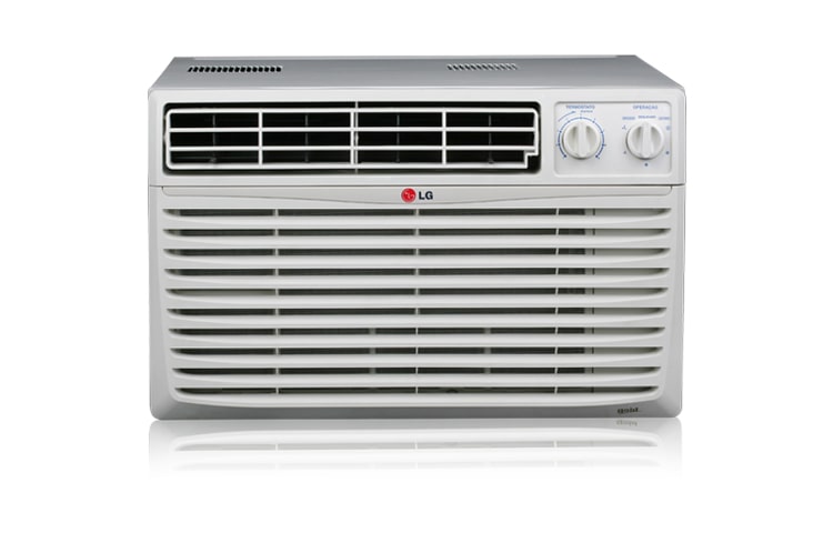 Vista frontal de Aparelho Janela Mecânico, 10000 btu/h, 220 V, com ciclo frio. WUM100FLA