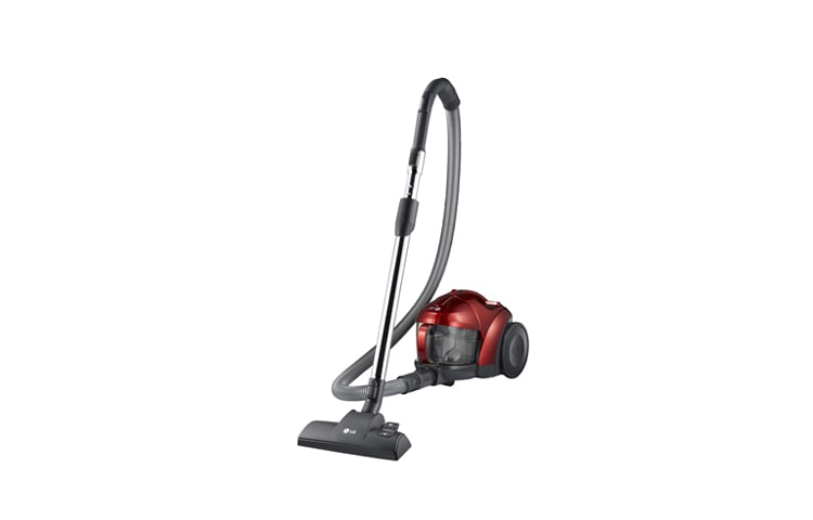 Vista frontal de Dispensa saco para pó, potência de 1.600 W, filtro Hepa 11: Retêm 99,5% das impurezas do ar VC4916NNT