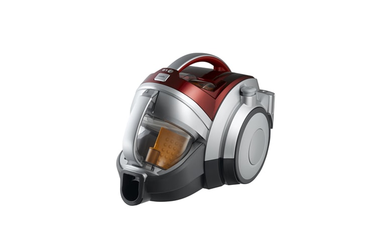 LG Sem saco para pó, potência de 1.800W, exclusivo compressor de sujeira, filtro hepa 13: retêm 99,95% das impurezas do aR, VK7918NHAQ