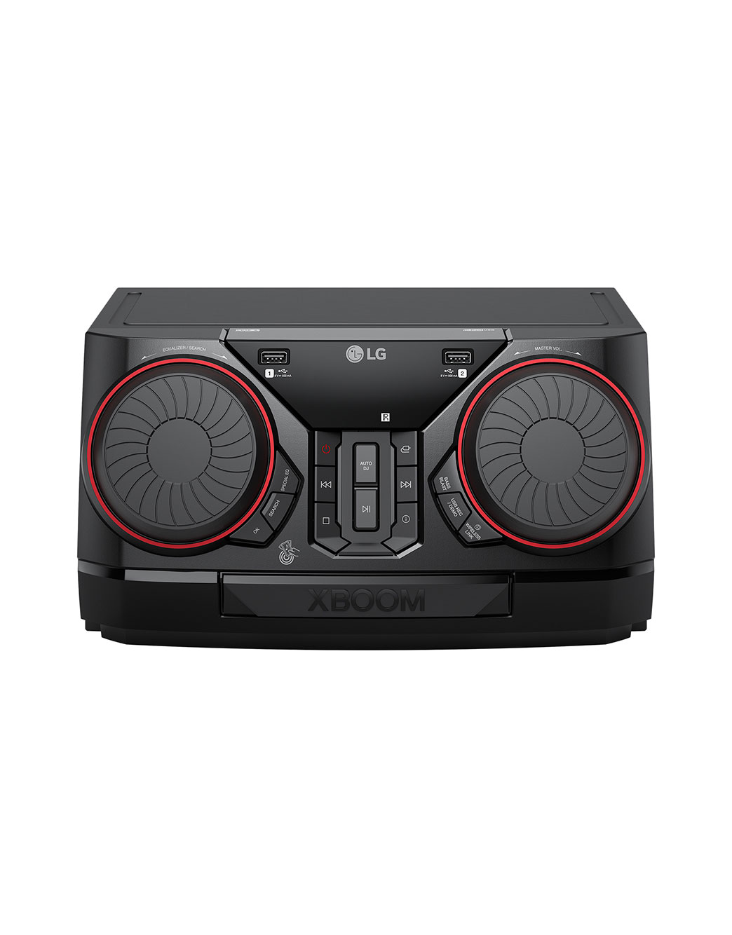 LG Mini System LG XBOOM CK43N - 220W RMS, Graves Potentes, Multi Bluetooth, Modo Rádio FM, CK43N-FB