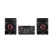 LG Mini System LG XBOOM CK43N - 220W RMS, Graves Potentes, Multi Bluetooth, Modo Rádio FM, CK43N-FB