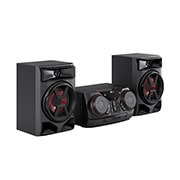 LG Mini System LG XBOOM CK43N - 220W RMS, Graves Potentes, Multi Bluetooth, Modo Rádio FM, CK43N-FB