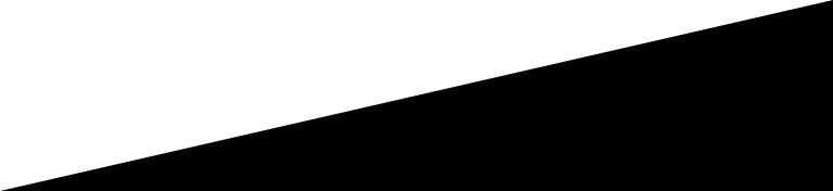 Linha diagonal entre a área branca e a área preta para fins de design
