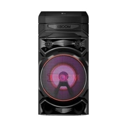 Caixa de Som Acústica LG XBOOM RNC5 Multi Bluetooth Graves Potentes Karaokê Função DJ Entrada de Microfone e Guitarra