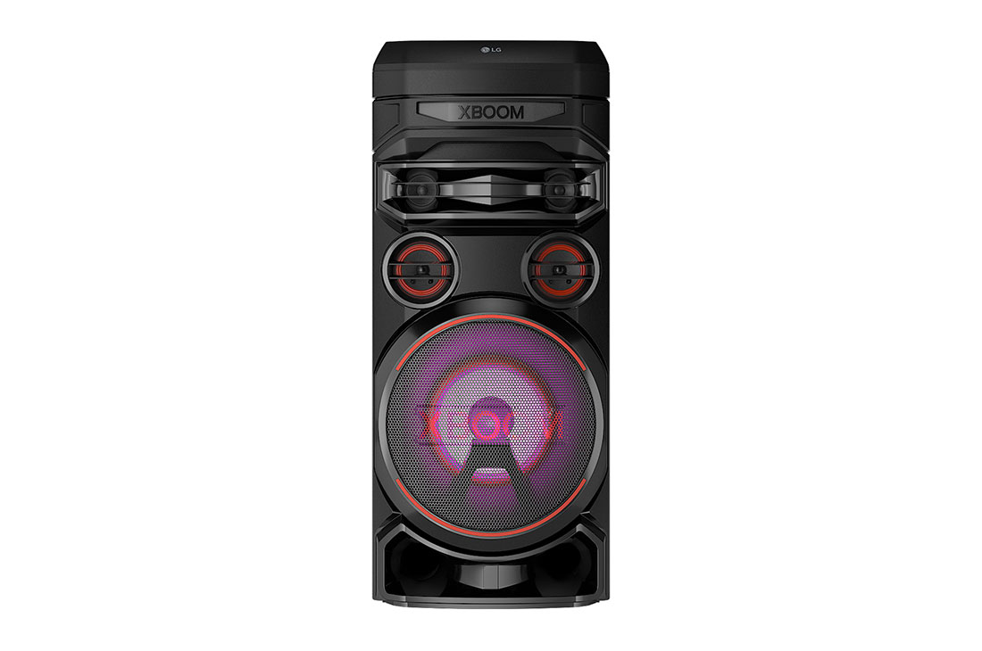 LG Torre de Som LG XBOOM Graves Potentes, Bass Boost, Iluminação Colorida, Karaokê, Party Speaker - RNC7, RNC7