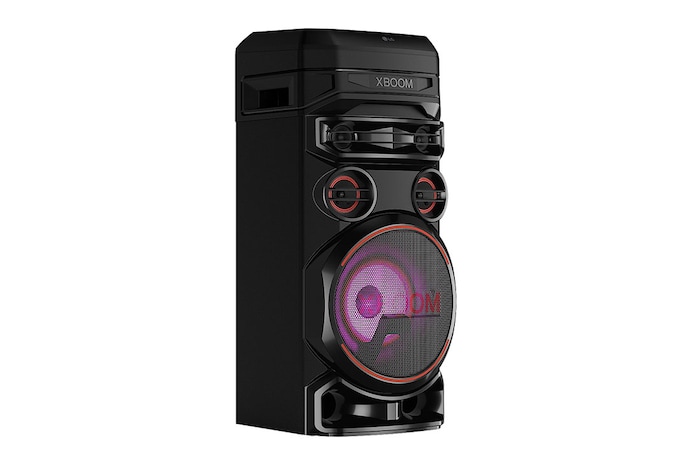 LG Torre de Som LG XBOOM Graves Potentes, Bass Boost, Iluminação Colorida, Karaokê, Party Speaker - RNC7, RNC7