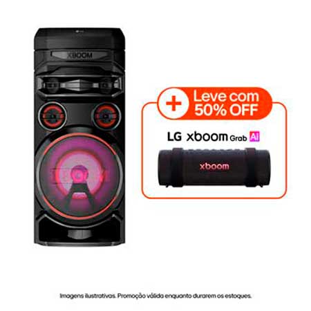 Bluetooth speaker LG XBOOM RNC7 Karaokê Party Speaker | LG Brasil