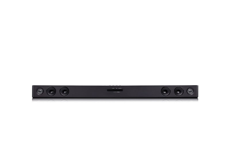 LG Soundbar LG SQC2 2.1 Canais 300W RMS Bluetooth 4.0 Auto Sound Engine (ASE) Adaptive Sound Control (ASC) Sem Fios, SQC2