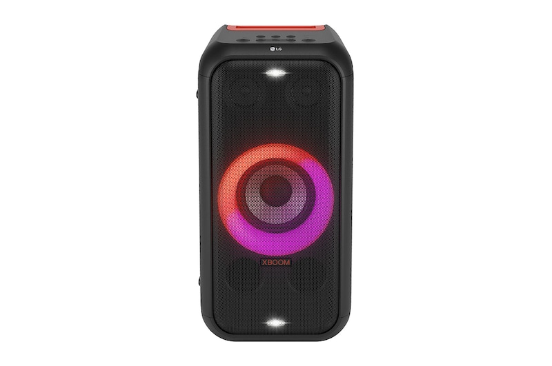 LG Combo Monitor Gamer LG 21,5'' Full HD 75Hz 22MP410-B + Combo Caixa De Som Portátil LG Xboom XL5, XL5S.22MP