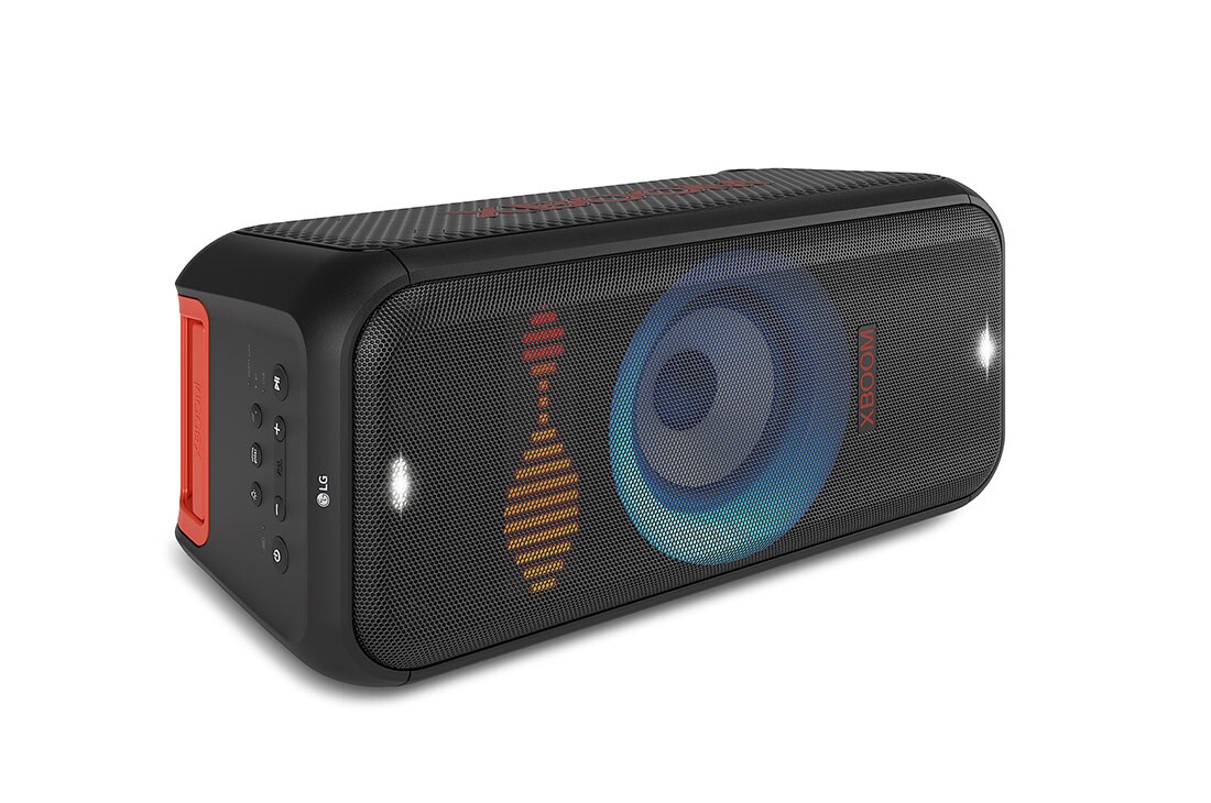 LG Caixa de som Bluetooth LG XBOOM 250W RMS, 20 horas de bateria e Visor de Pixel LED - XL7S, XL7S