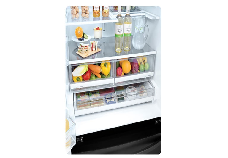 Gavetas com controle de umidade