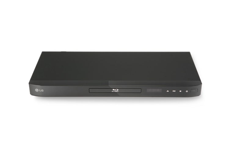 Vista frontal de Assista seu DVD no Blu-Ray da LG. BD550