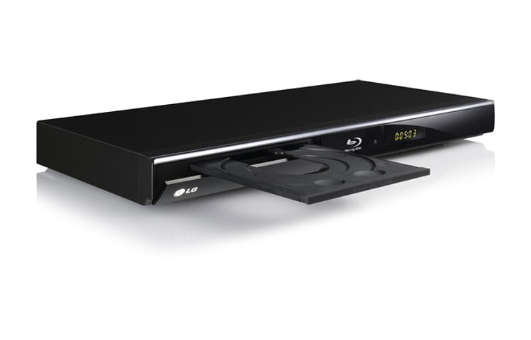 LG Blu-Ray Player com resolução Full HD, NetCast, compatível com HDD externo e equipado com Dolby True HD e DTSHD, BD560