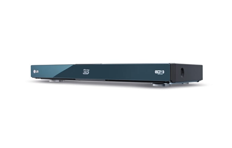 LG Blu-Ray Player Full HD com tecnologia 3D, Wi-Fi, CIFS, DLNA e NetCast, compatível com HDD externo e equipado com Dolby True HD e DTSHD, BX580