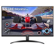 LG Monitor LG UHD 4K - Tela de 32'', 4K, DCI-P3 90%, HDMI 2.0, Display Port, HDR10, AMD Free Sync, Dynamic Action Sync, Black Stabilizer, MaxxAudio - 32UR500-B, 32UR500-B