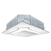 Vista frontal de Cassete Inverter Quente e Frio AT-W18GPLP0