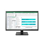 LG 24'' IPS FHD Monitor with Flicker Safe, Built-in Power, Adjustable Pivot Stand, Wall Mountable & Mini PC Connection Available, 24BK550Y gallery image 1, 24BK550Y-I, thumbnail 1