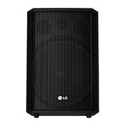 Vista frontal de CAIXA ACÚSTICA LG XBOOM RM2, BLUETOOTH, WOOFER DE 15 POLEGADAS, FUNÇÃO KARAOKÊ RM2