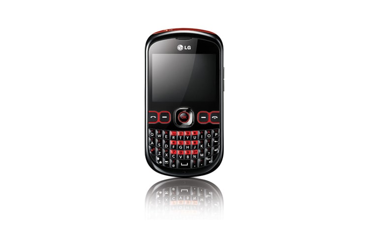 LG Fique sempre conectado e digite com muito mais facilidade no teclado QWERTY, C300