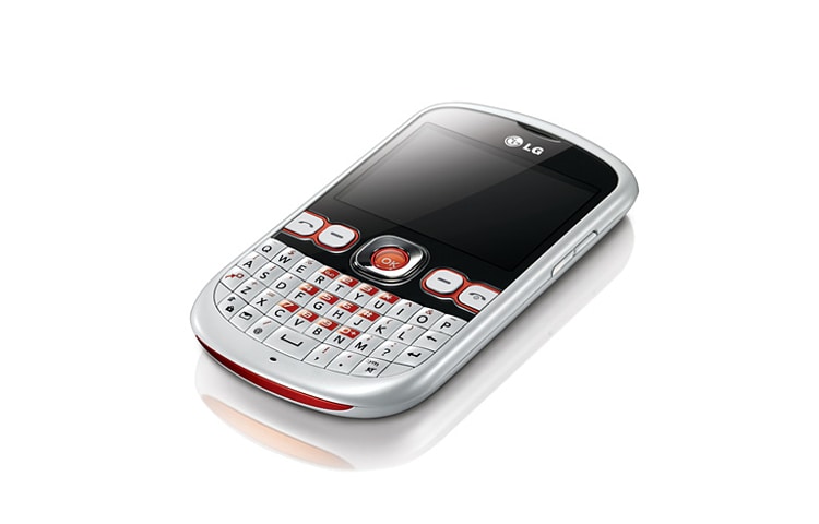 LG Fique sempre conectado e digite com muito mais facilidade no teclado QWERTY, C300
