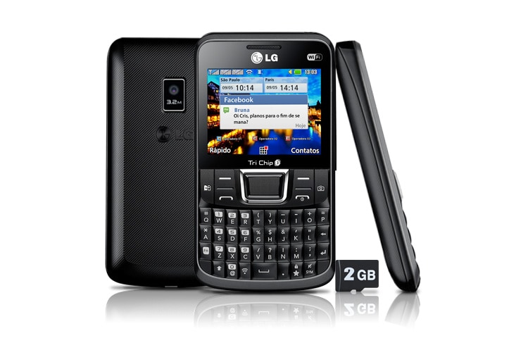 LG Mais flexibilidade e facilidade para se comunicar., C333