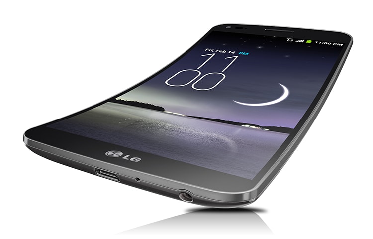 LG Smartphone com tela curva de Smart TV. Inédito é pouco., D956