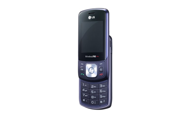 LG Telefone com rádio FM com gravador e antena interna, MP3 Player e câmera de 2 Mega Pixels, GB230 - Roxo