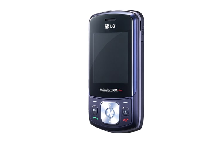 LG Telefone com rádio FM com gravador e antena interna, MP3 Player e câmera de 2 Mega Pixels, GB230 - Roxo