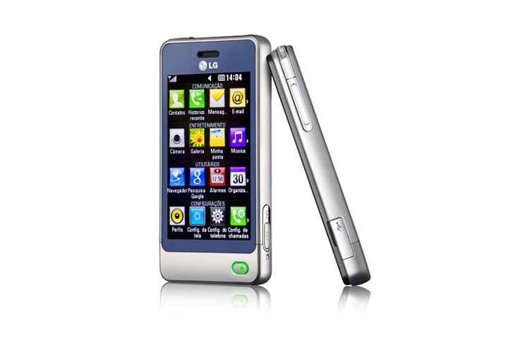 LG Funções Multimídias essenciais no celular compacto., GD510