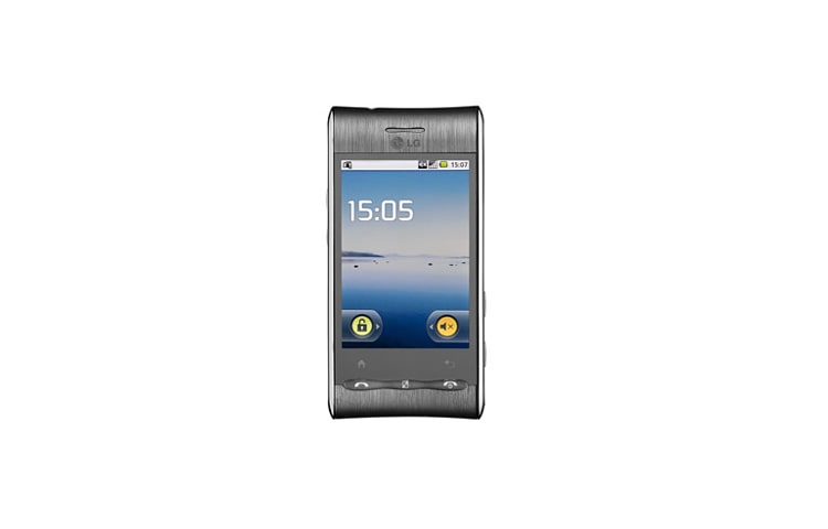 LG Design único com a funcionalidade do Android, GT540