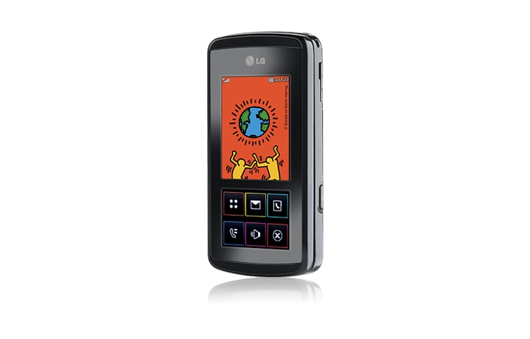 LG O celular que muda conforme a função que você utiliza., KF600
