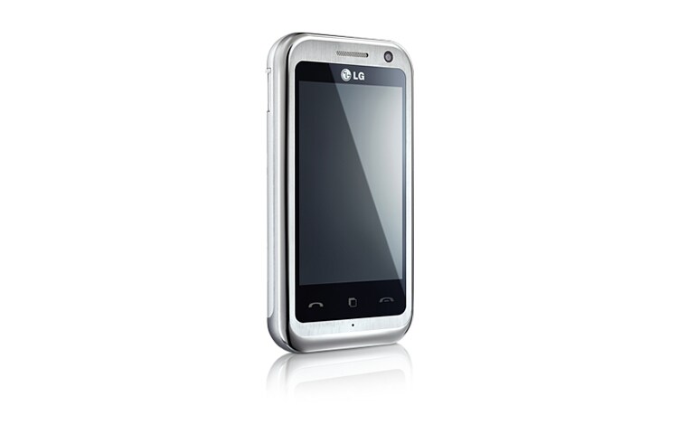 LG Interface 3D dinâmica, display 3" totalmente sensível ao toque e tecnologia Dolby Mobile. Tudo pra você se divertir., KM900