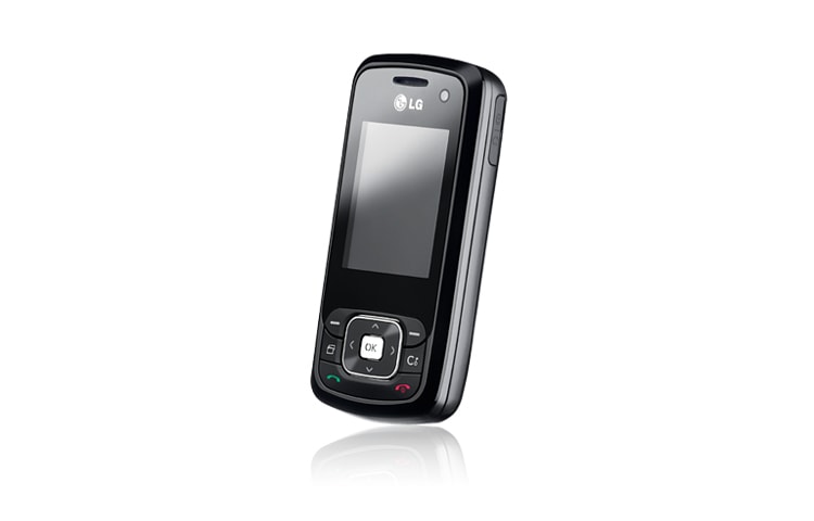 Vista frontal de Tecnologia 3G, videochamada e câmera de 1.3MP. KP275