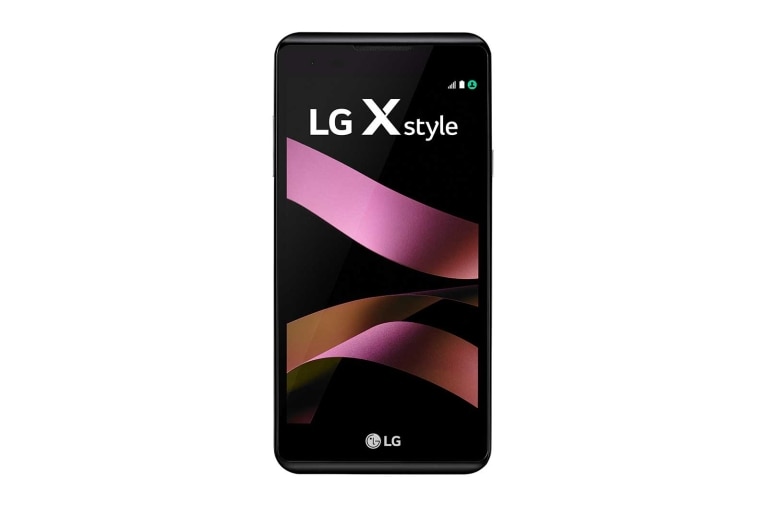 Vista frontal de LG Xstyle Titânio LGK200DSF