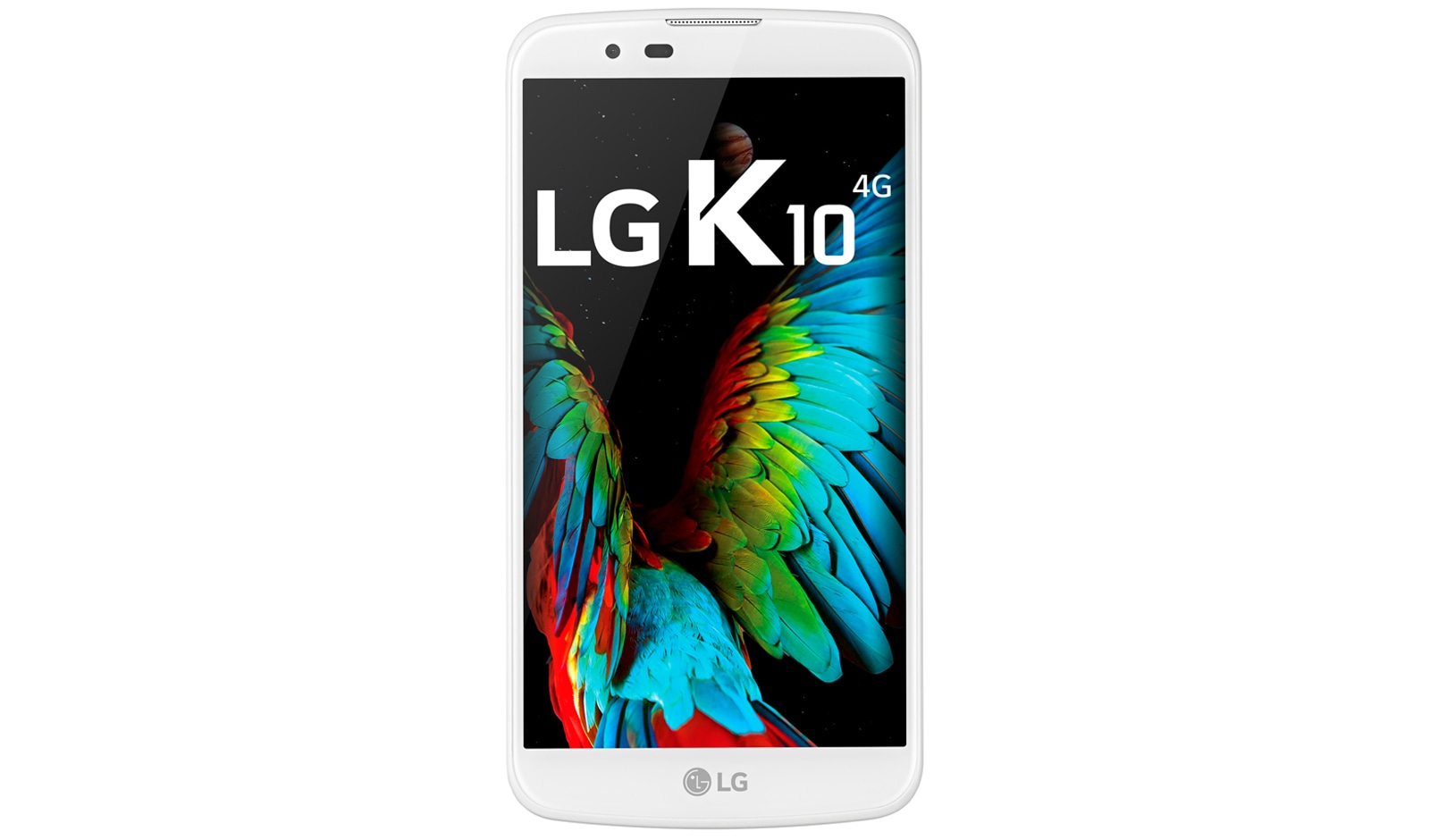 Vista frontal de LG K10 TV Branco K430TV