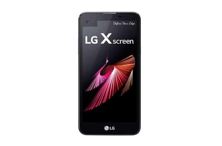Vista frontal de LG Xscreen Preto LGK500DSF