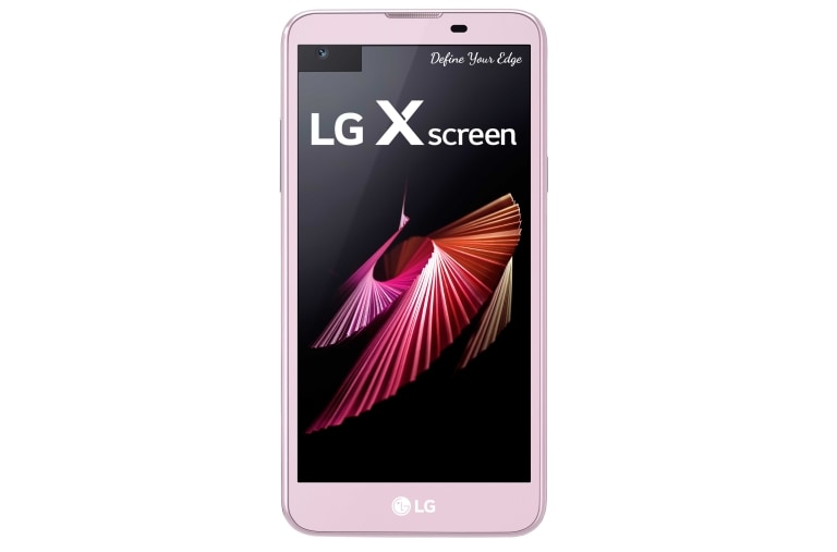 Vista frontal de LG Xscreen Rose LGK500DSF