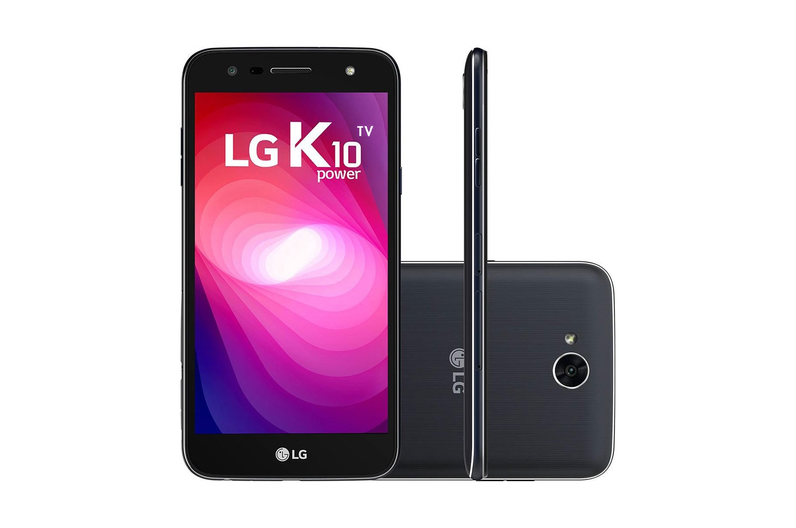 Vista frontal de LG K10 Power TV Indigo LGM320TV-INDIGO