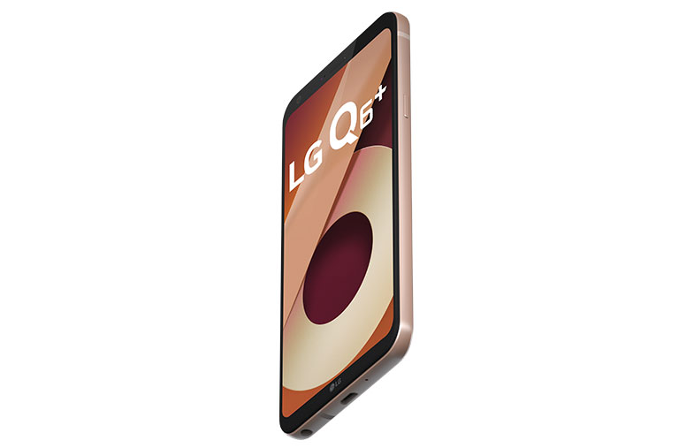 LG Smartphone LG Q6 Plus Rose Gold 64 GB de Memória interna e Câmera de 13MP, LGM700TV Q6 PLUS Rose Gold
