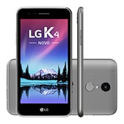 Vista frontal de LG K4 NOVO Titânio LGX230DS-Titanio