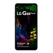 Vista frontal de Smartphone LG G8S ThinQ Câmera Tripla com sensor 3D ToF, Multi ID, Memória de 128GB e Snapdragon 855 LMG810EAW