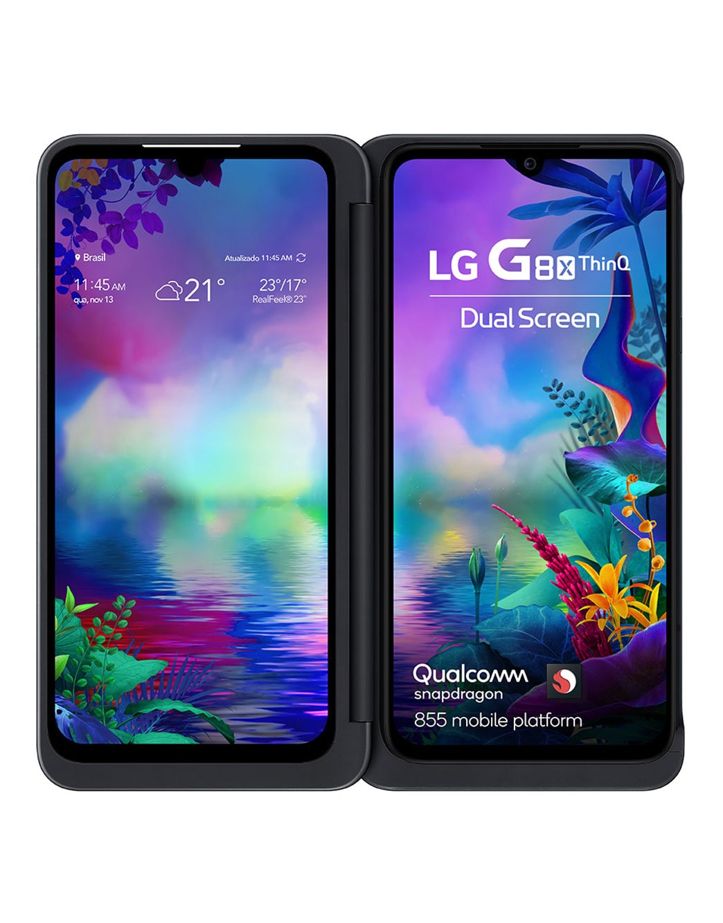 Smartphone LG G8X ThinQ - Duas telas OLED de 6.4