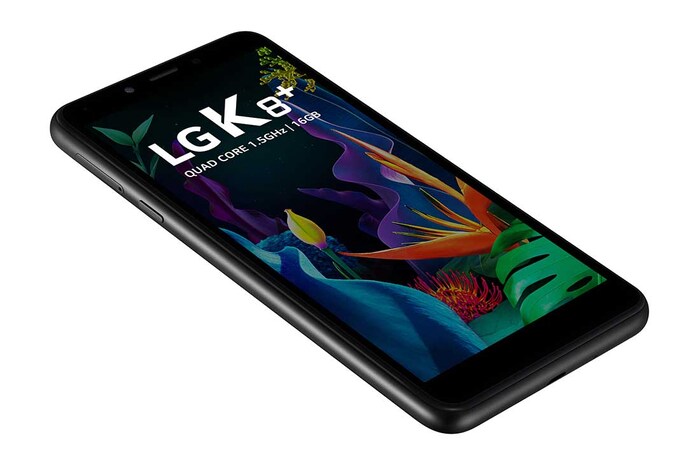 LG Smartphone LG K8+ Memória de 16GB, Câmera frontal de 5MP, Bateria de 3.000mAh e Android GO, LMX120BMW