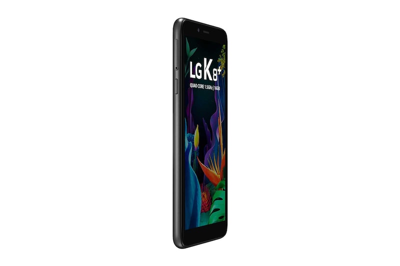 LG Smartphone LG K8+ Memória de 16GB, Câmera frontal de 5MP, Bateria de 3.000mAh e Android GO, LMX120BMW