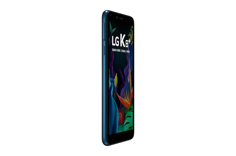 LG Smartphone LG K8+ Memória de 16GB, Câmera frontal de 5MP, Bateria de 3.000mAh e Android GO, LMX120BMW