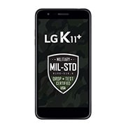 LG Smartphone LG K11+ Resistente à Impactos, Câmera de 13MP, 32GB de Memória e DTS: X 3D Som Imersivo., LMX410BCW