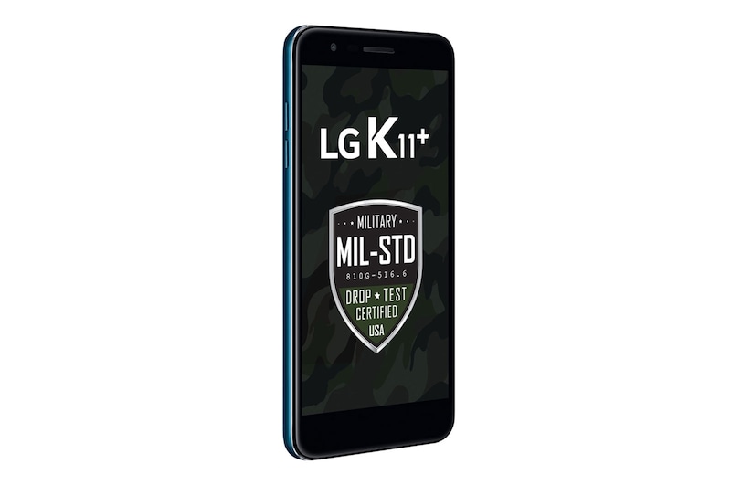 LG Smartphone LG K11+ Resistente à Impactos, Câmera de 13MP, 32GB de Memória e DTS: X 3D Som Imersivo., LMX410BCW