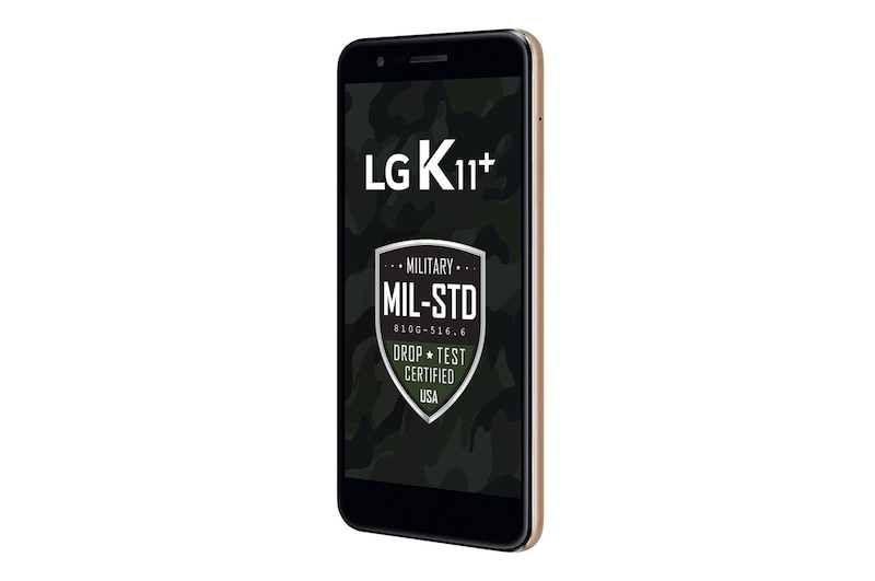 LG Smartphone LG K11+ Resistente à Impactos, Câmera de 13MP, 32GB de Memória e DTS: X 3D Som Imersivo., LMX410BCW